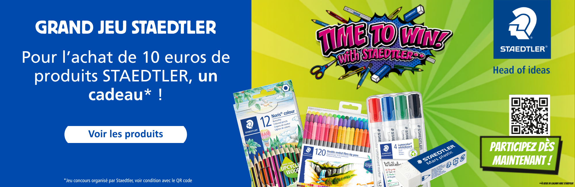 bannière jeu concours staedtler